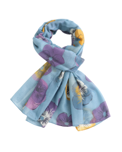 25048 Pansies Scarf