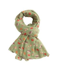 25050 Autumn Hedgehogs Scarf