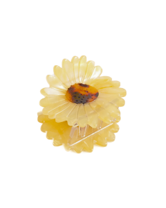 HH0971 Sunflower Hair Claw Clip