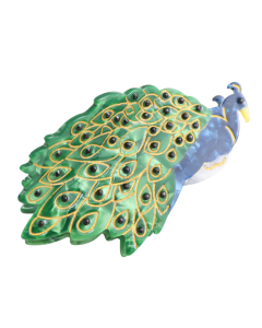 HH0830 Peacock Hair Claw Clip