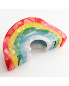 HH0860 Rainbow Hair Claw Clip