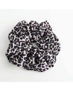 HH0889 Oversized Leopard Print Scrunchie Pink