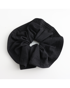 HH0901 Oversized Scrunchie Black