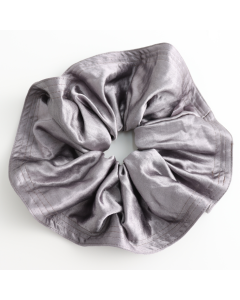 HH0914 Oversized Silky Scrunchie Grey
