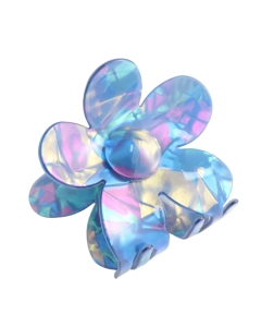 HH1011 Flower Hair Claw Clip Blue
