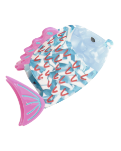 HH1025 Fish Hair Claw Clip Blue